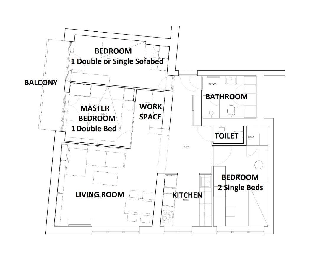 Poet'S Street Apartment Загреб Екстериор снимка